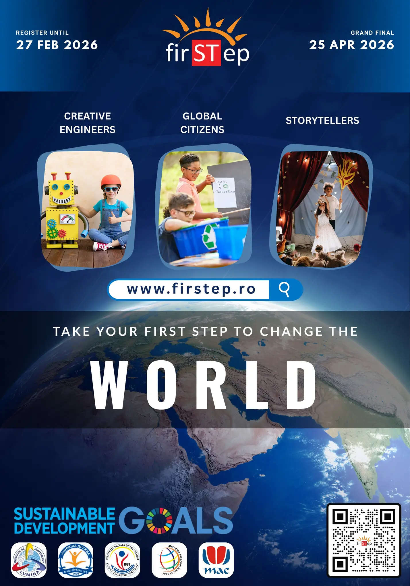 Concursul Firstep 2026 - înscrieri până pe 27 februarie 2026